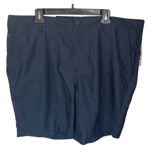 Nautica Classic-Fit‎ 8.5" Stretch Chino Flat-Front Deck Shorts Navy Size 42